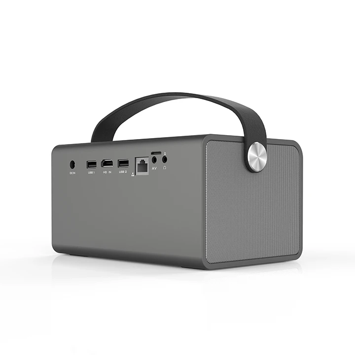Smart Projector with Built-in Battery - Ideal for Home Theater
