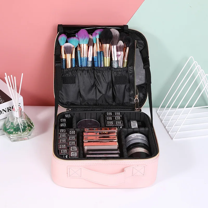 Cosmetic Bag - Professional Makeup Organizer & Travel Kit