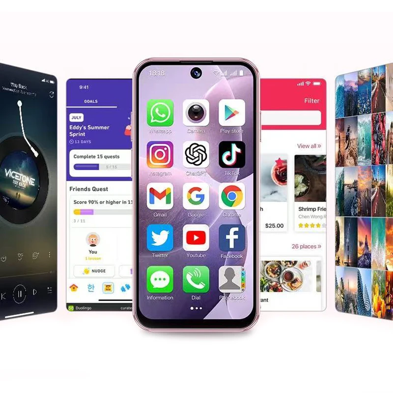 SOYES XS19pro 4G LTE対応 超小型スマートフォン 3.88インチ OLED дисплей