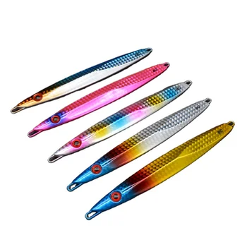 Cheery RTS305 100g Metal Jig Lure for Zander-Saltwater Sea Fishing Vertical Jigging Hard Bait – Metal Jig – view 2