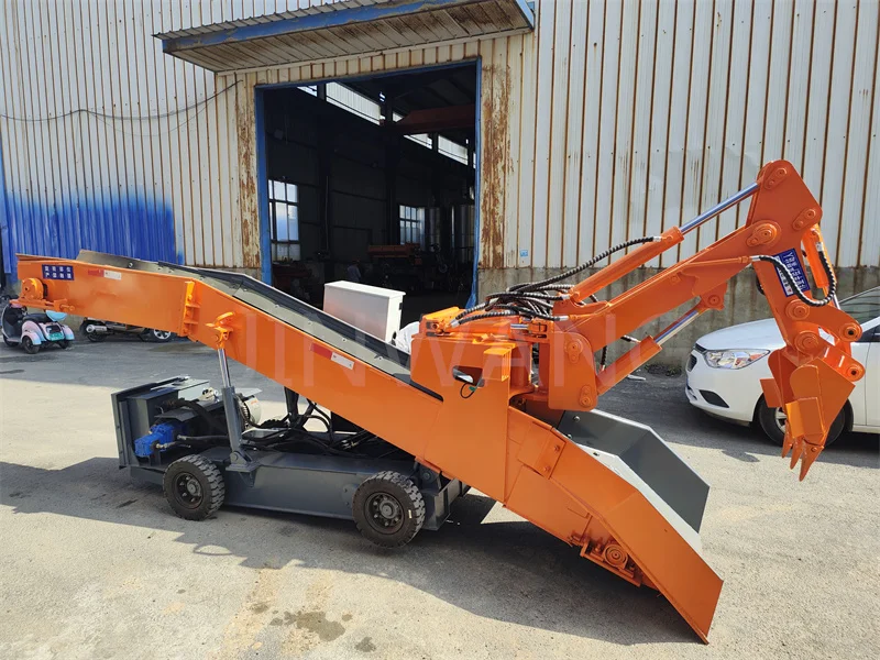 Jinwang Muck Loader Rock Loading Machine Crawler Mucking Loader Tunnel Mucking