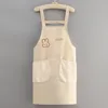 Soft and cute rabbit apron, beige
