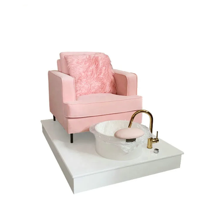 used no plumbing pedicure chair