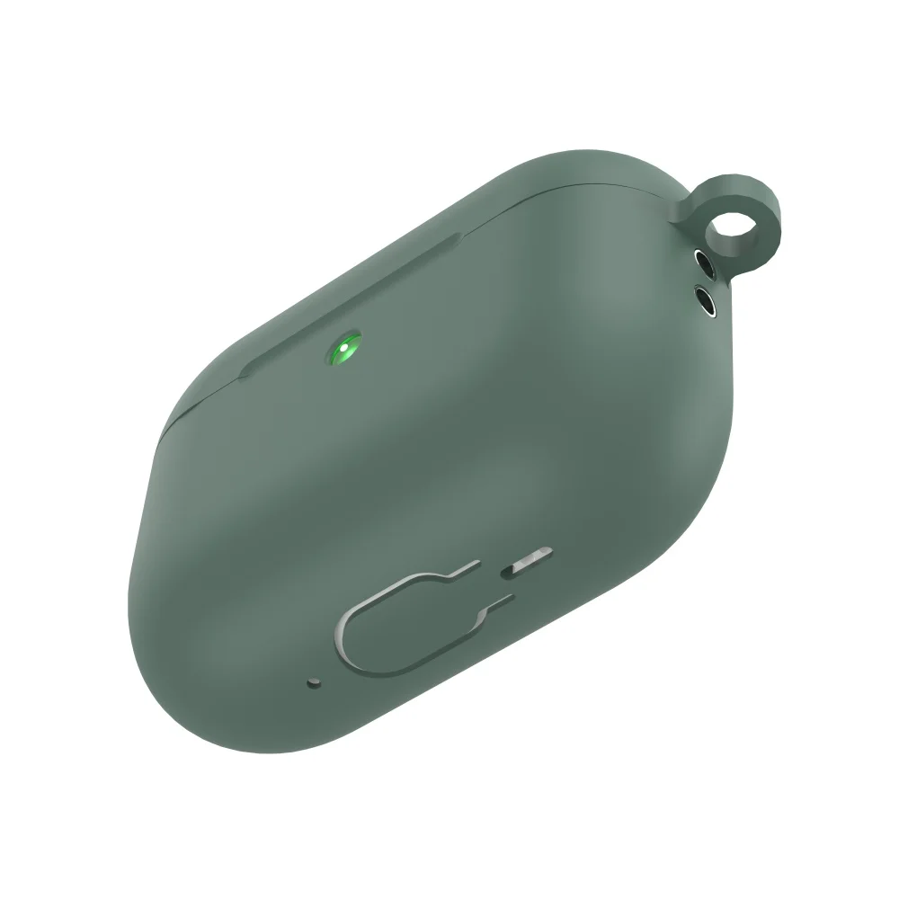 product soft silicone skin case cover full protective front led visible for airpods pro 3 2025 drop and scratch resistant-4