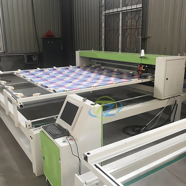 Tianze Industrial Single Head Long Arm Computerized Quilt Machine with 3000rpm Max Speed