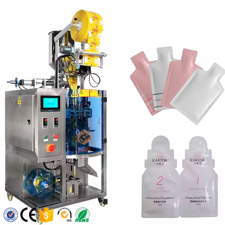 Automatic Liquid Gel Irregular Sachet Packing Machine Cosmetic Cream Sachet Packing Machine Drink Gel Sachet Packing Machine