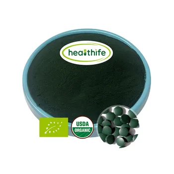 Healthife EU & USDA Organic Spirulina Tablet, Spirulina Powder, Spirulina