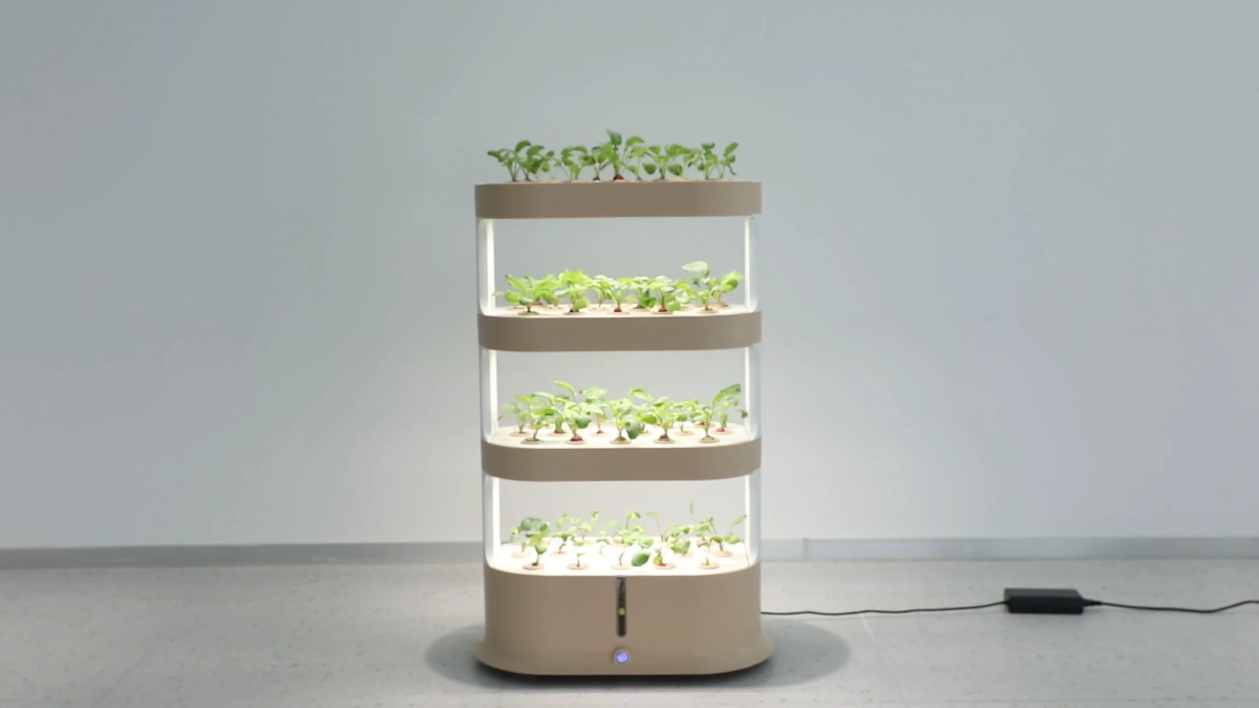 Hydroponic System 3-layer Tower Growing Container - Buy Hydroponic ...