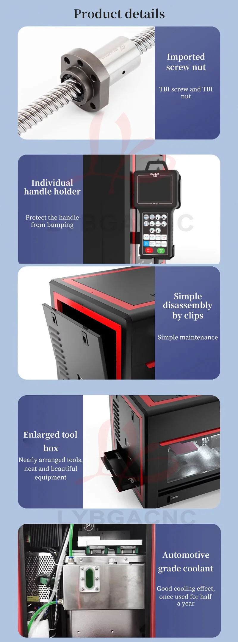 LY FK30 Enclosed CNC Engraving Machine for Jewelry & Gem Cutting