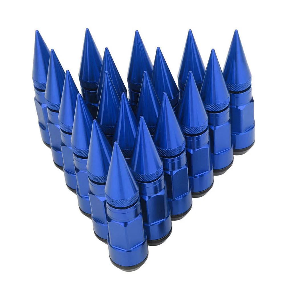 China wholesale oem logo m6 titanium gr5 color lug nuts m14x1.5 m12x1.5 car anti theft lock wheel lug nut