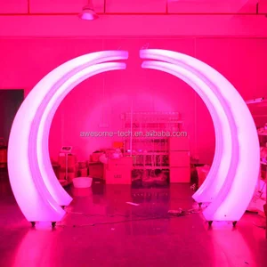 Waterproof RGB LED Arch Light for Garden Outdoor Lighting Carnival Backyard Party New Year's Day Christmas Remote Control IP65