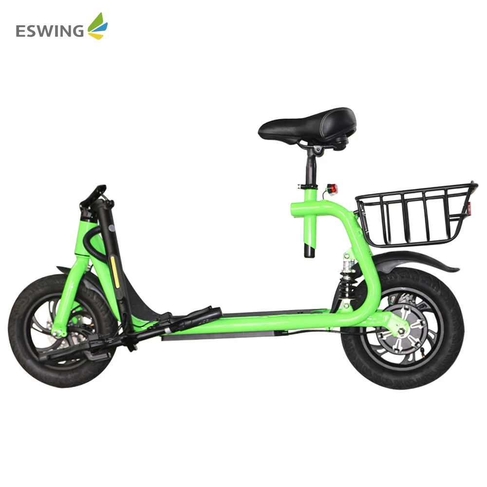 ESWING 2025 Latest Model M11 Replaceable Battery 12 Inch Big Wheel Adult E Scooter for Sales