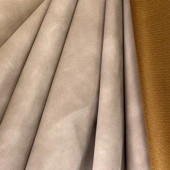 Wholesale Faux Suede PU Leather Fabric Rolls Material China Factory Cheap Price for Jacket Car