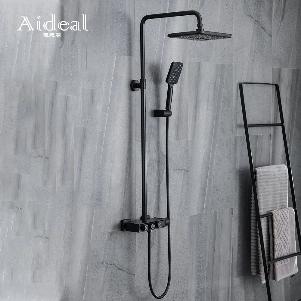 Wholesale Factory Temperature Control 3 Way Shower Faucet Brass Shower  Panel Shower Faucet From M.Alibaba.Com