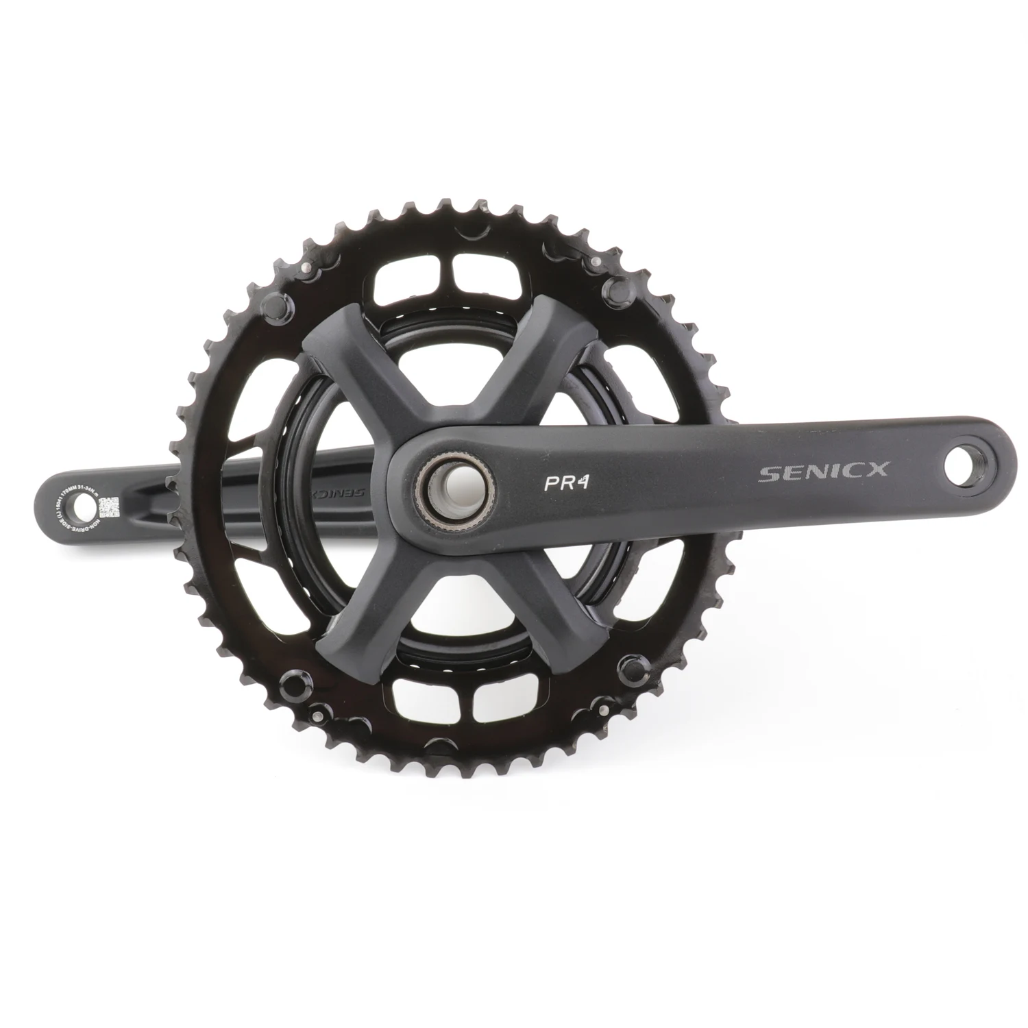 SENICX Road Bike Crankset FC-PR4-A1 50/34T - Lightweight & Durable