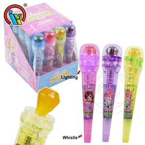 Toy Candy Microphone Lighting Toy with Candy