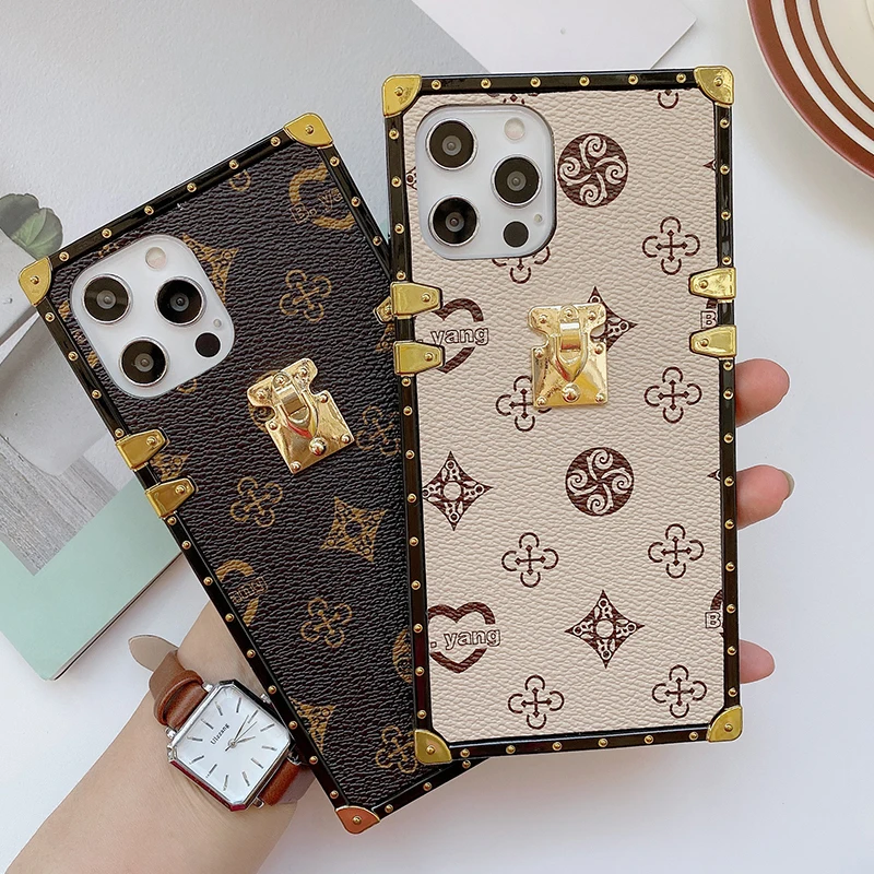 Brand iPhone 13 Case Louis Vuitton Style iPhone 13 Pro Cover with