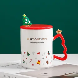 Taza De Cerámica Navideña, Tazas De Té Creativas 3D Encantadoras Con Asa, Lindas Tazas De Navidad Alce Macarena Taza De Ceramica | Bodega Aurrera En Línea