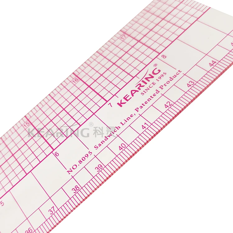 Kearing Metric Flexible Pattern Grading Ruler - 60cm