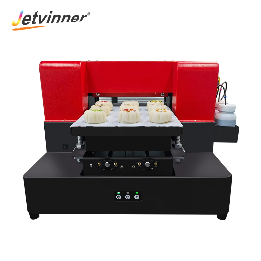 Jetvinner A4 Food Printing Machine With Edible Ink Fondant Printer For