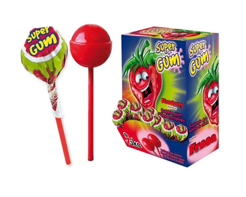 Fruit flavor sweet snow ball chicle bubble gum
