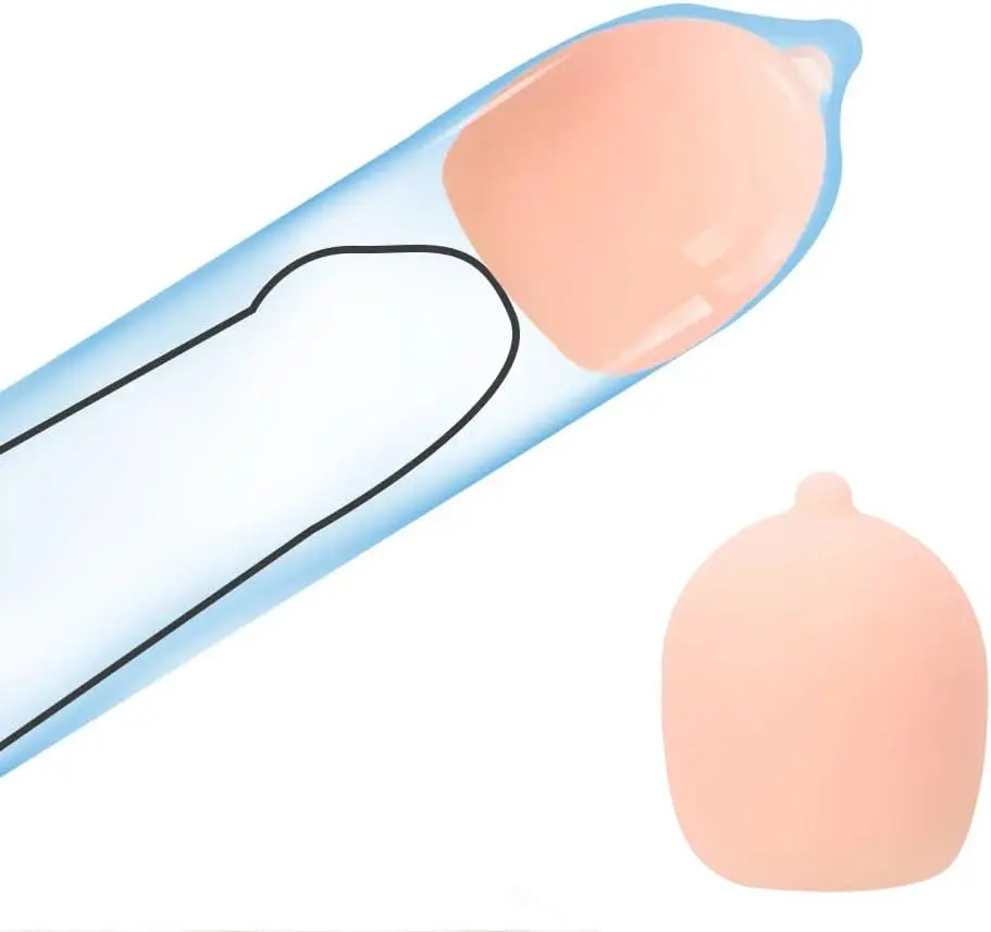 Reusable Penis Enlarger Beads Cock Extender Condom Balls Penis Sleeve Accessory Male Sex Toys for Enhance Sexual Experience
