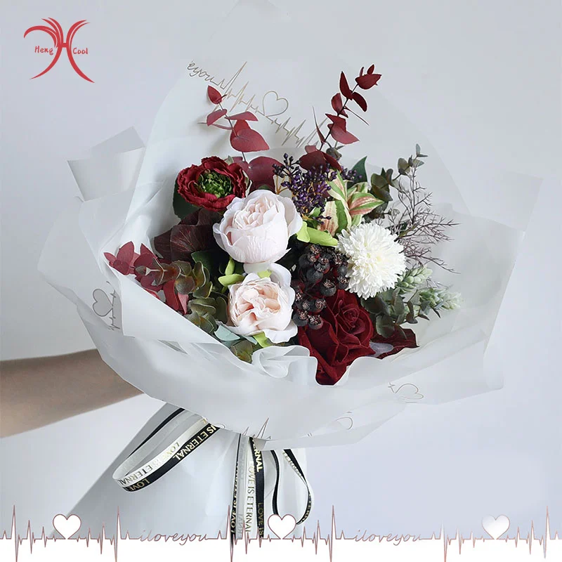 Wholesales New Waterproof Flower Wrapping Paper For Valentine's Day Bouquet  Flower Wrapping Paper - Buy Wholesales New Waterproof Flower Wrapping Paper  For Valentine's Day Bouquet Flower Wrapping Paper Product on