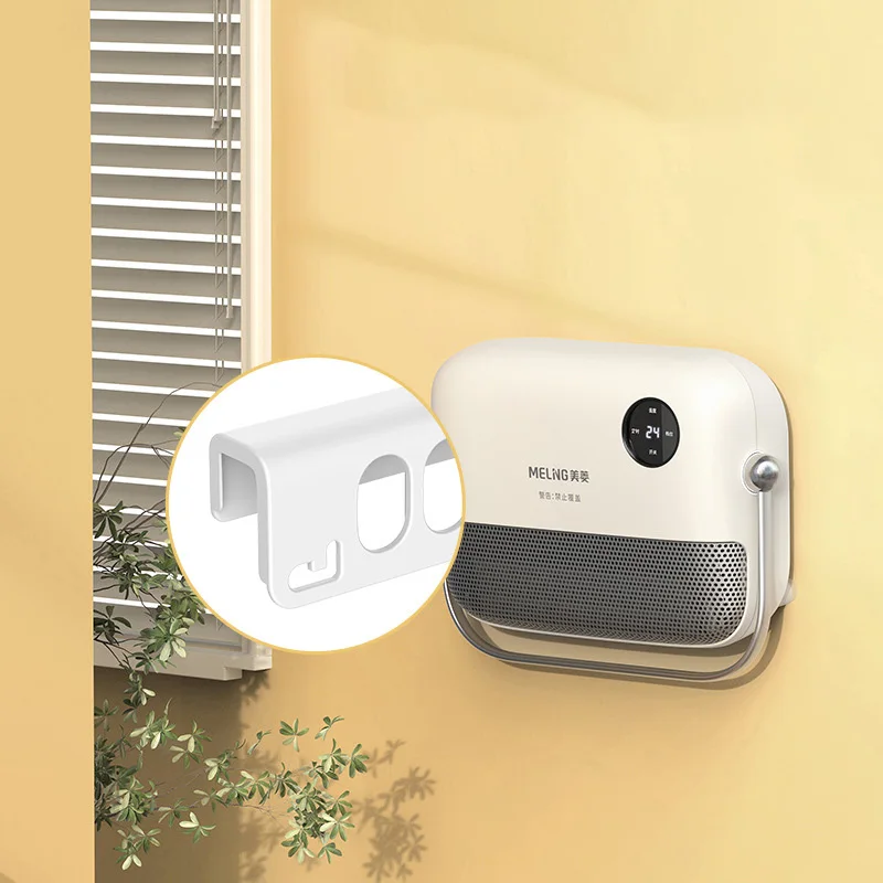 Portable Customized Handy Ceramic Space Heater Mini Fan Wall Mounted Electric Heater 26/1000W/2000W OEM PTC Remote/knob Control