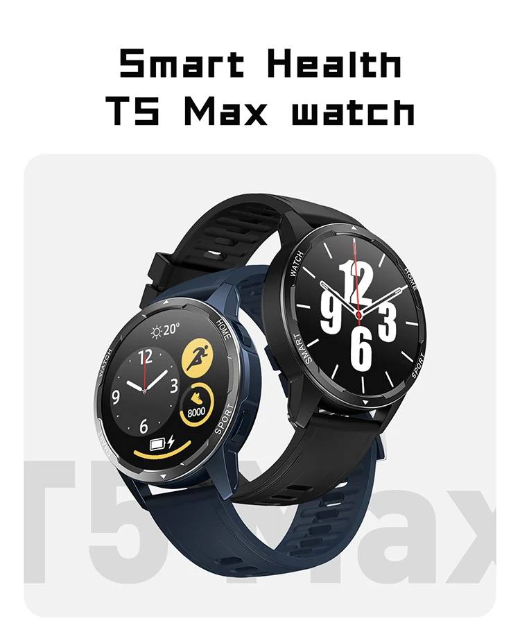 Wrist Smartwatch Smart Watch Waterproof T5 Max T5max Cheap New Arrival ...