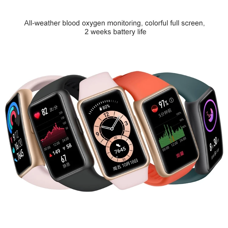 HUAWEI - 超美品☆ HUAWEI  BAND 6 オマケ付 HUAWEI Band 6 レビュー 】WATCH FITとの比較あり！価格＆機能