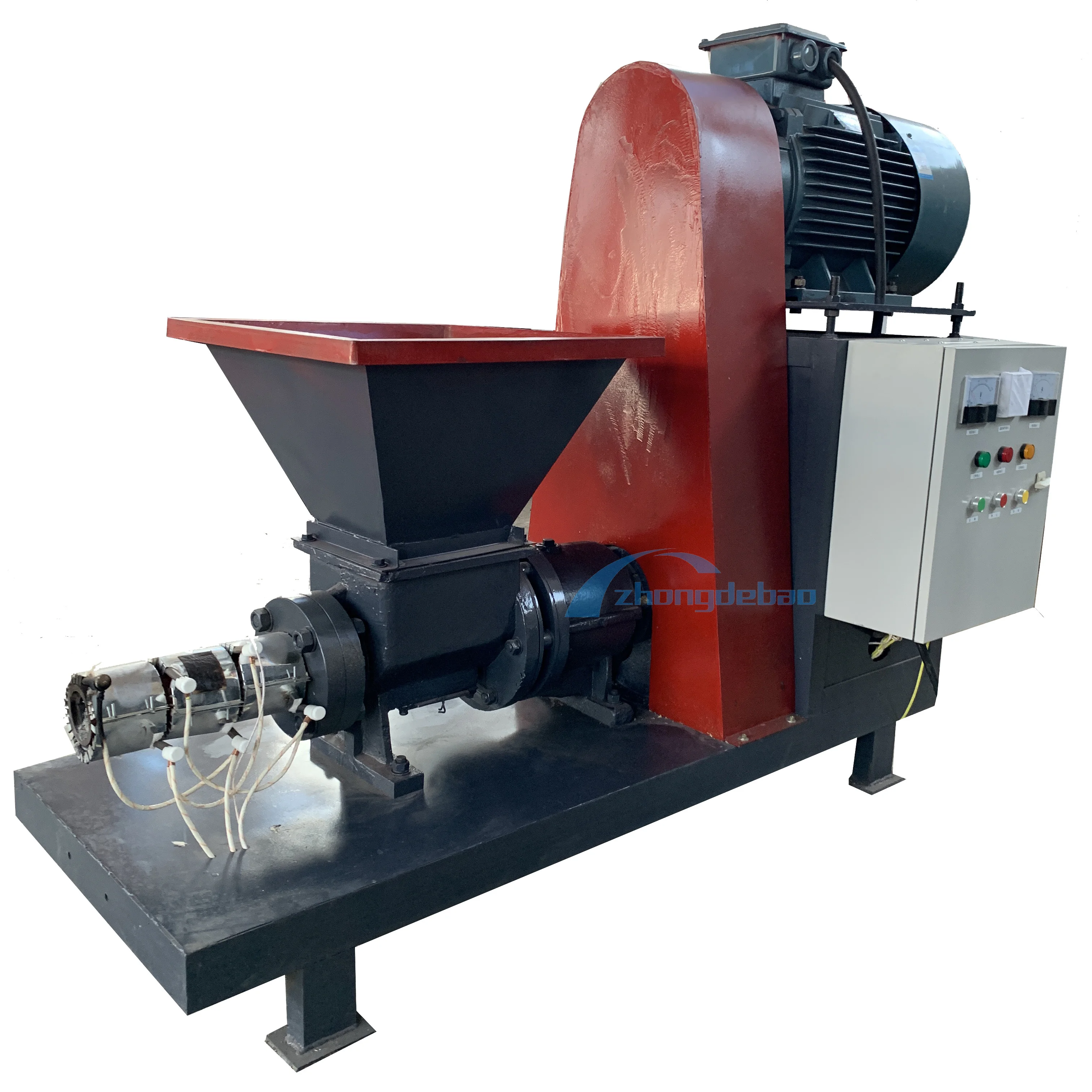 Competitive Compressed Wood Sawdust Biomass Tree Leaves Bamboo Charcoal Coal Briquettes Press Manufacturing Machines Price