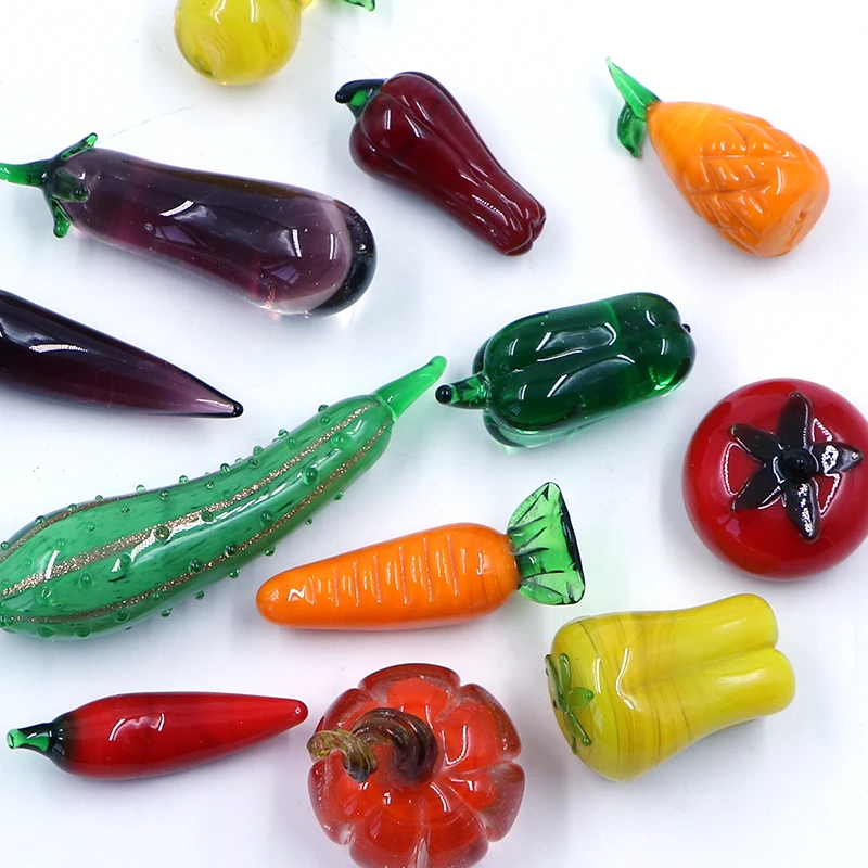 Handmade Murano Glass Fruit Vegetable Decoration