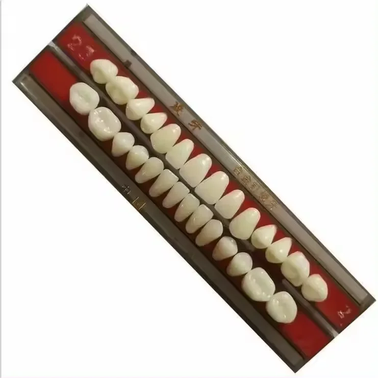 Dentures Veneer dental false tooth synthetic teeth Full Teeth Ceramic teeth details