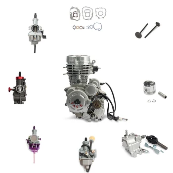 125cc Motorcycle engine assembly CG125 spare parts accessories carburetor/clutch/connecting rod/ Crankshaft/Gearboxes