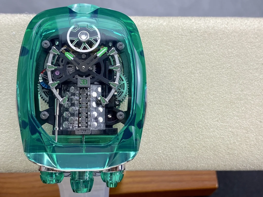 Bugatti Jay Watch Co Tourbillon Green Sapphire Watch Jay Z Richard