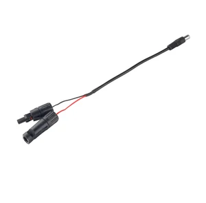 Solar Panel Connector to DC7909 Adaptor Cable IP68 Waterproof Y Branch Solar Extension Cable for Solar Generator