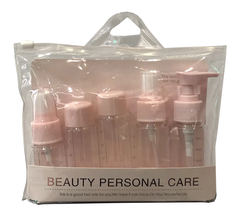 7pcs Travel Bottles Containers Travel Bottle Kit Set For Toiletries And