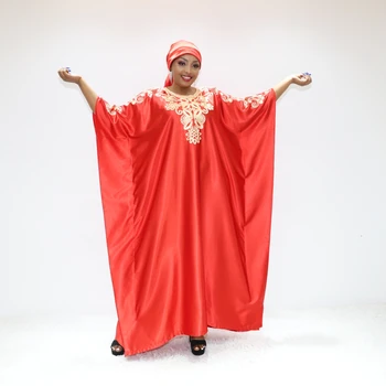 Loose-fitting gown abaya dubai arabic writing  SD81F Congo Fashion Hijab dress