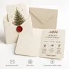 Tarjeta de Navidad de Papel Semilla con Sobre