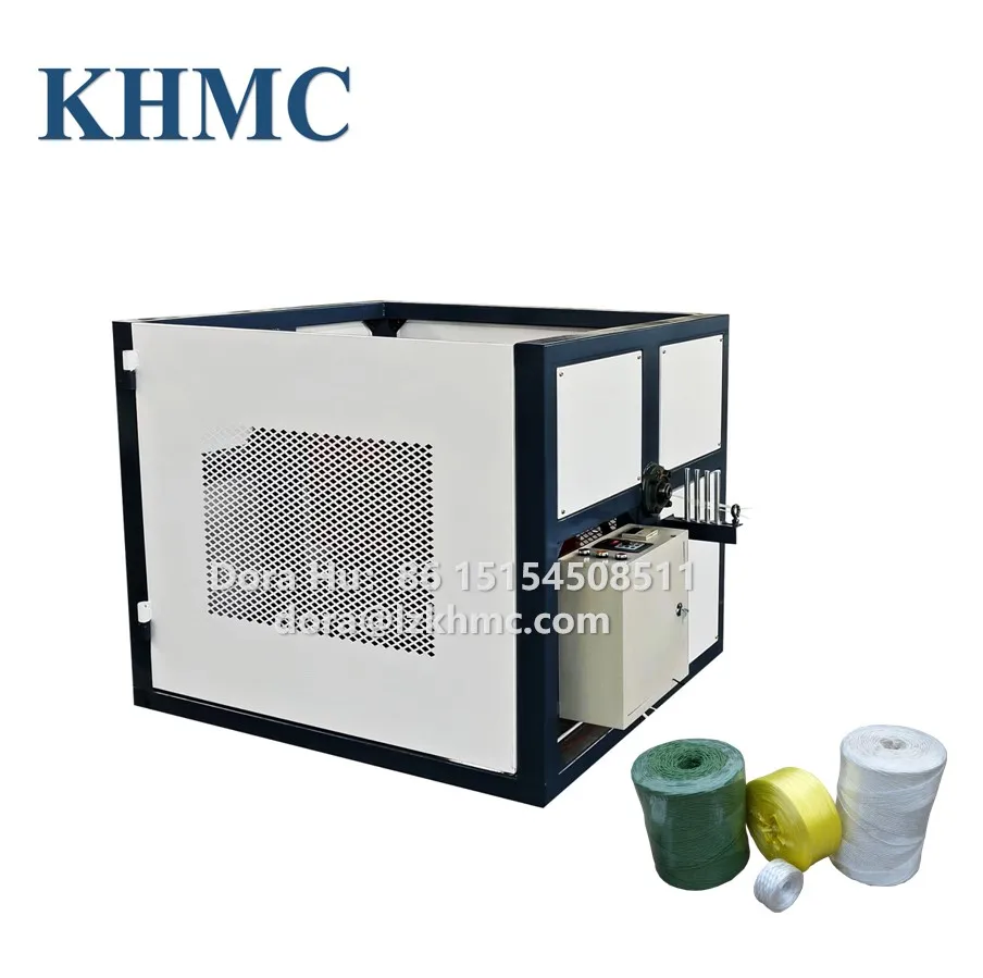 PP Rope Twisting Machine Plastic Rope Twisted Twine Spool Winding Machine