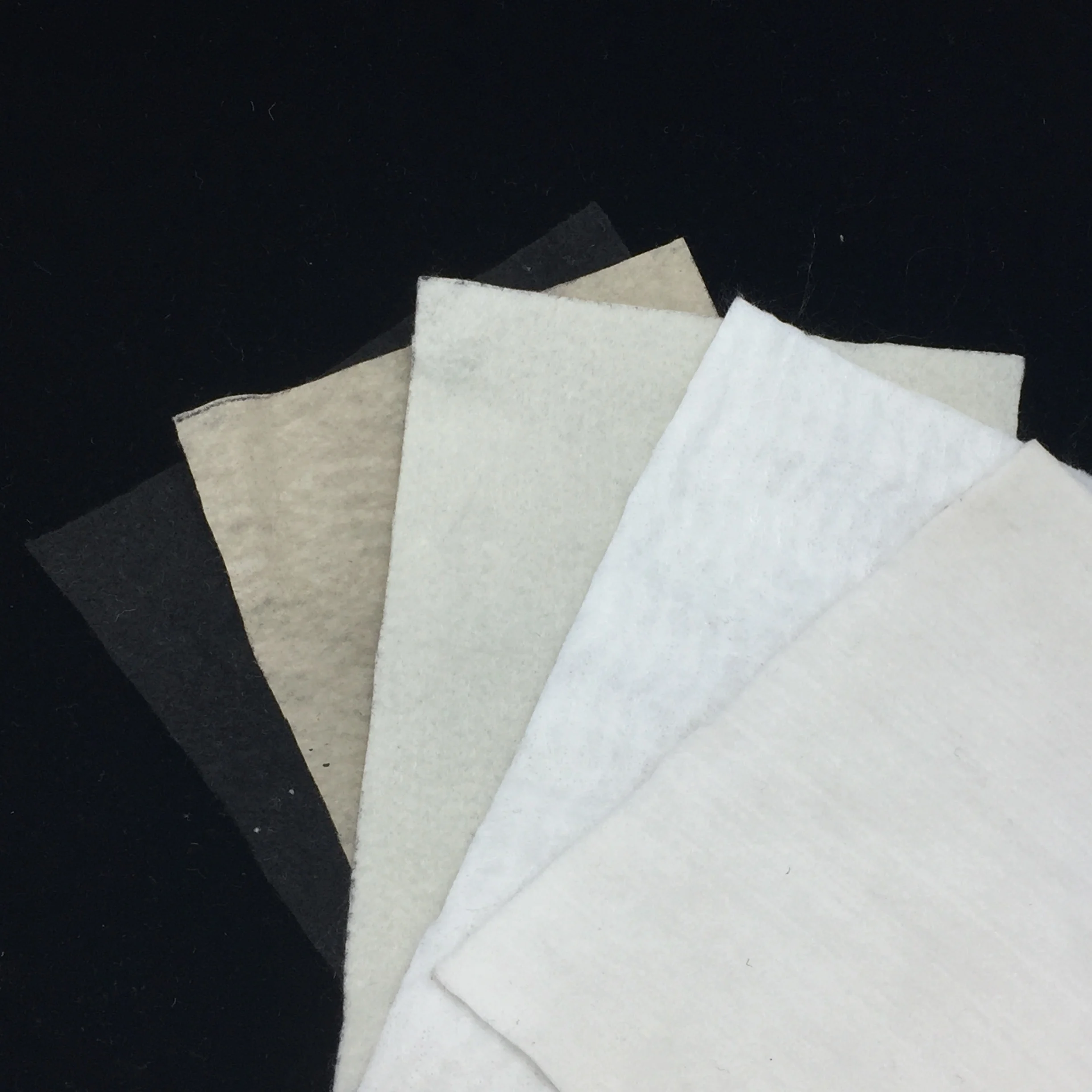 Staple Fiber Needled Punched Geotetxile Geofabric Geo Cloth Non Woven ...