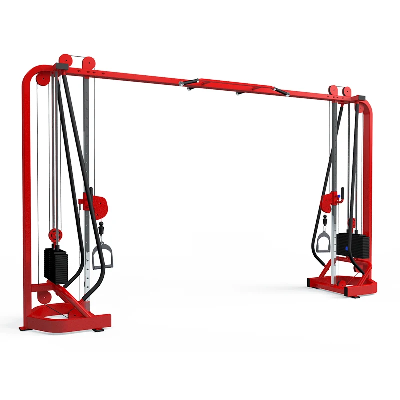 Gym Pin Load Selection Machine Adjustable Multi Functional Trainer Cable Crossover Machine for Fitness Center