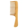 Bamboo hair comb