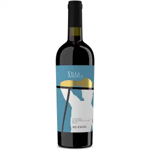 Italian Red Wine Lacrima Di Morro D’Alba DOC Villa Angela for Spicy Aged Cheeses 6 Bottles Per Box Table Wine Bulk Packaging