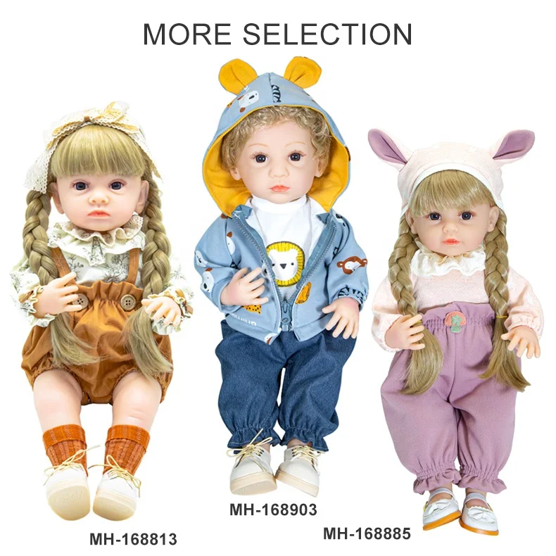 Yuela Reborn Puppe 60cm – Handbemalt, Echthaar, Realistisch Wie Ein Baby – Sammlerstück Oder Spielgefährte