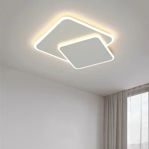 Wholesale Home Decorative Acrylic Dimmable ultra Thin square Living Room Bedroom Led Ceiling Light