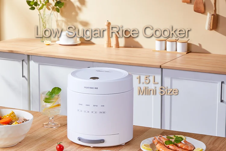 Low Sugar Rice Cooker 1.5l High Quality Kitchen Small Size Multi ...