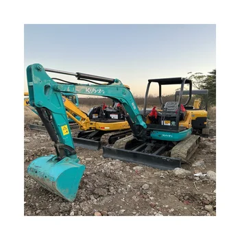 Used original Japan excavator  used Kubota U35 3 tons mini caterpillar hydraulic excavator on sale