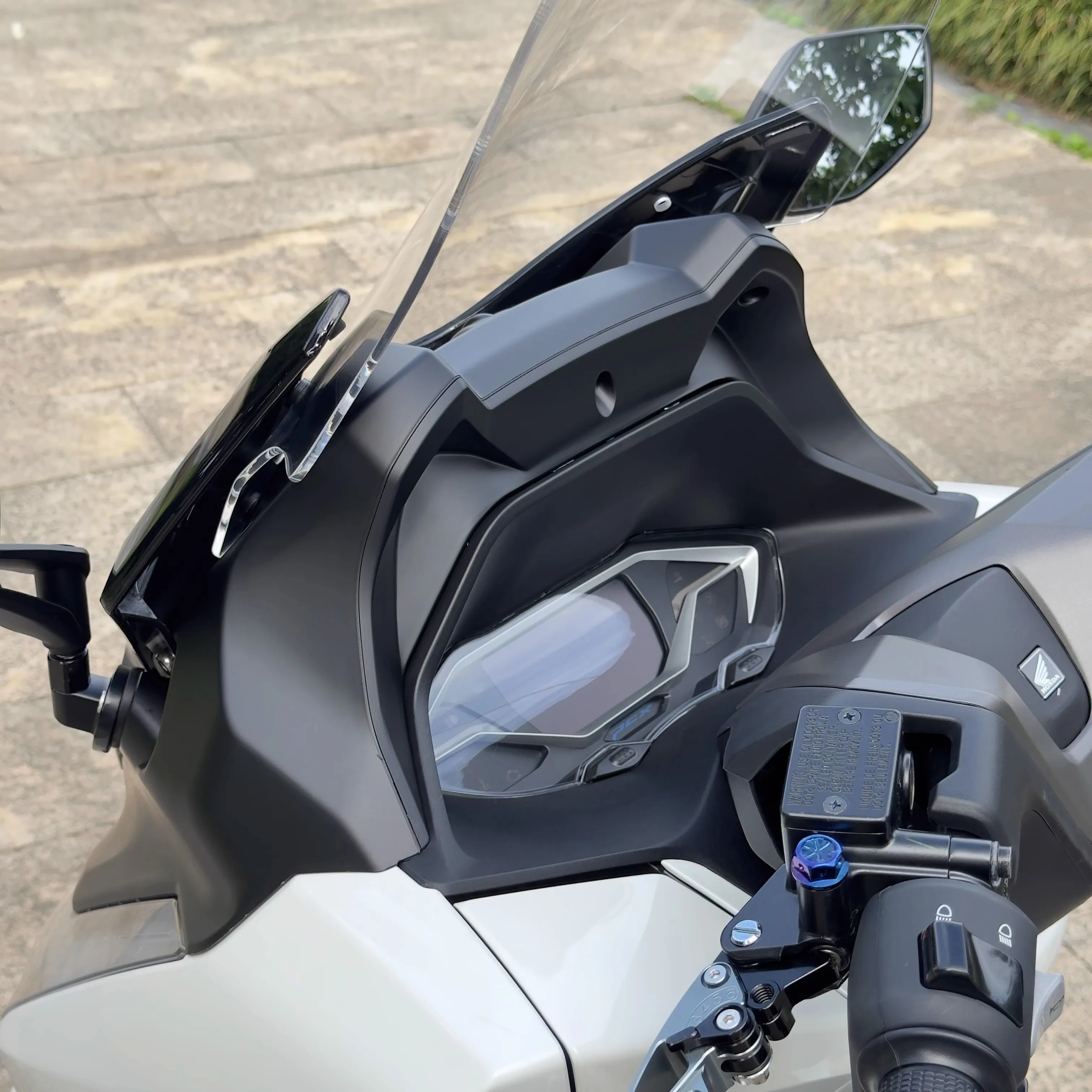 PCX 125 160用ウインドシールド 2025年式 バイク部品 アクセサリー