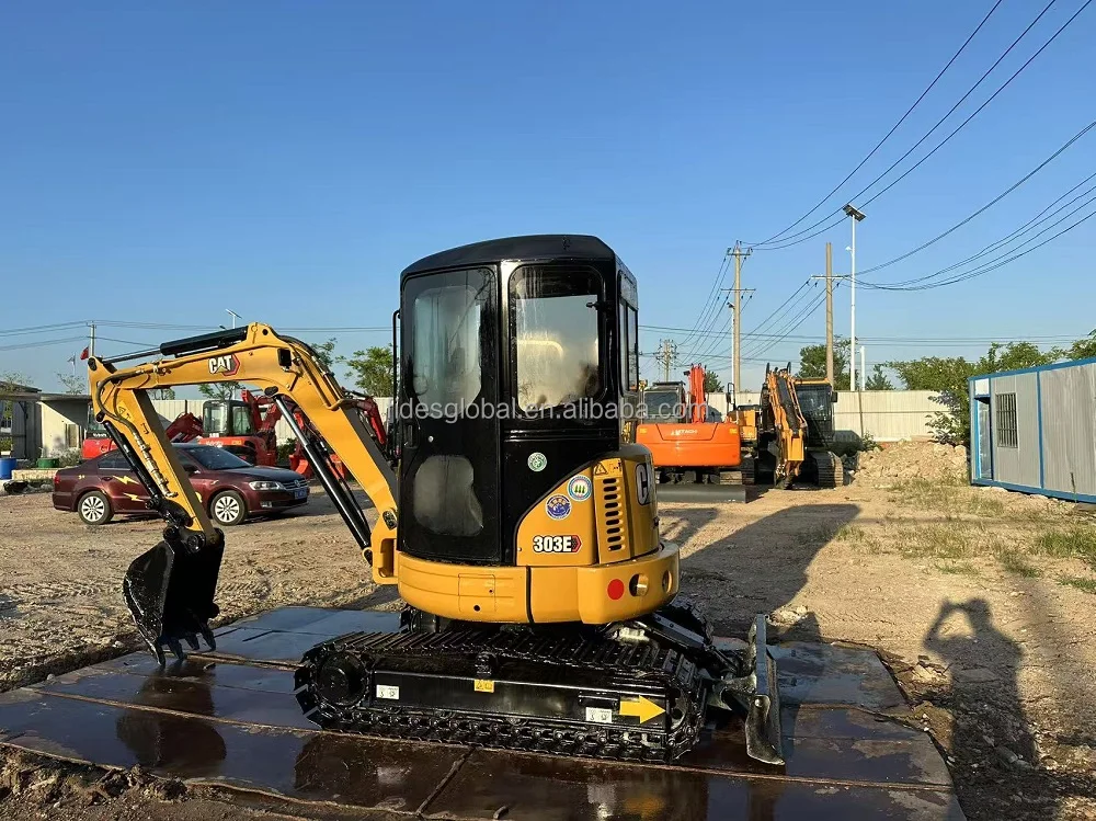 Cat303e Caterpillar used excavator Japan mini Cat 1ton 2ton 3ton 3.5ton ...